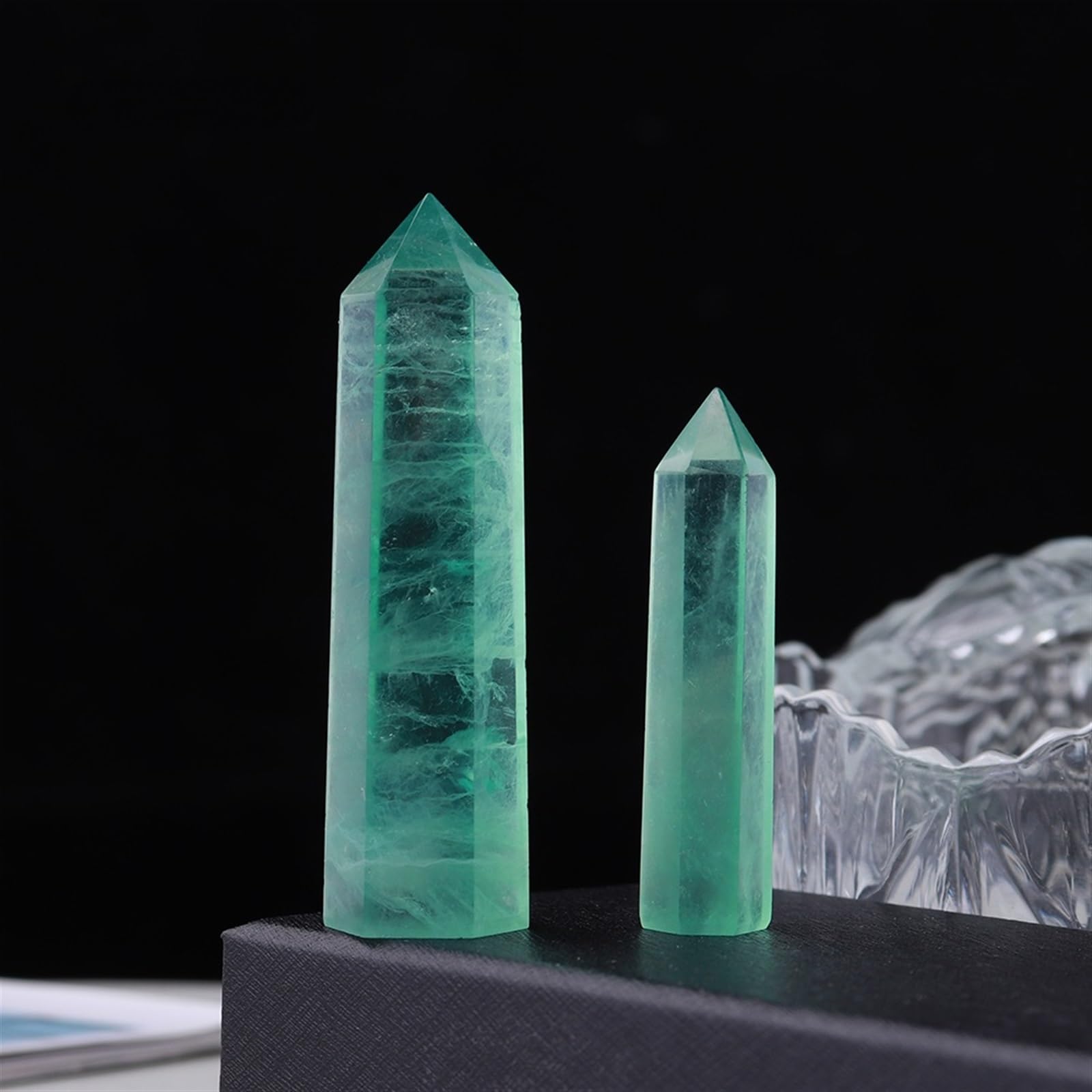 Amazon.com: AtkitS 1pc Crystal Hexagonal Prism Crafts Natural